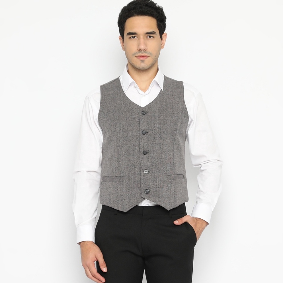 ART J7B3 Andre Laurent ROMPI954 Vest formal Abu Muda Pria