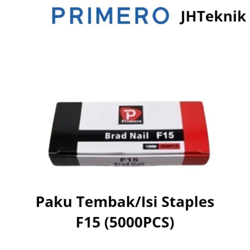 

JHTeknik Isi Paku Tembak F15 Primero/ Isi Staples F15 Primero%Refill Paku Tembak F15 Primero 100% ORIGINAL