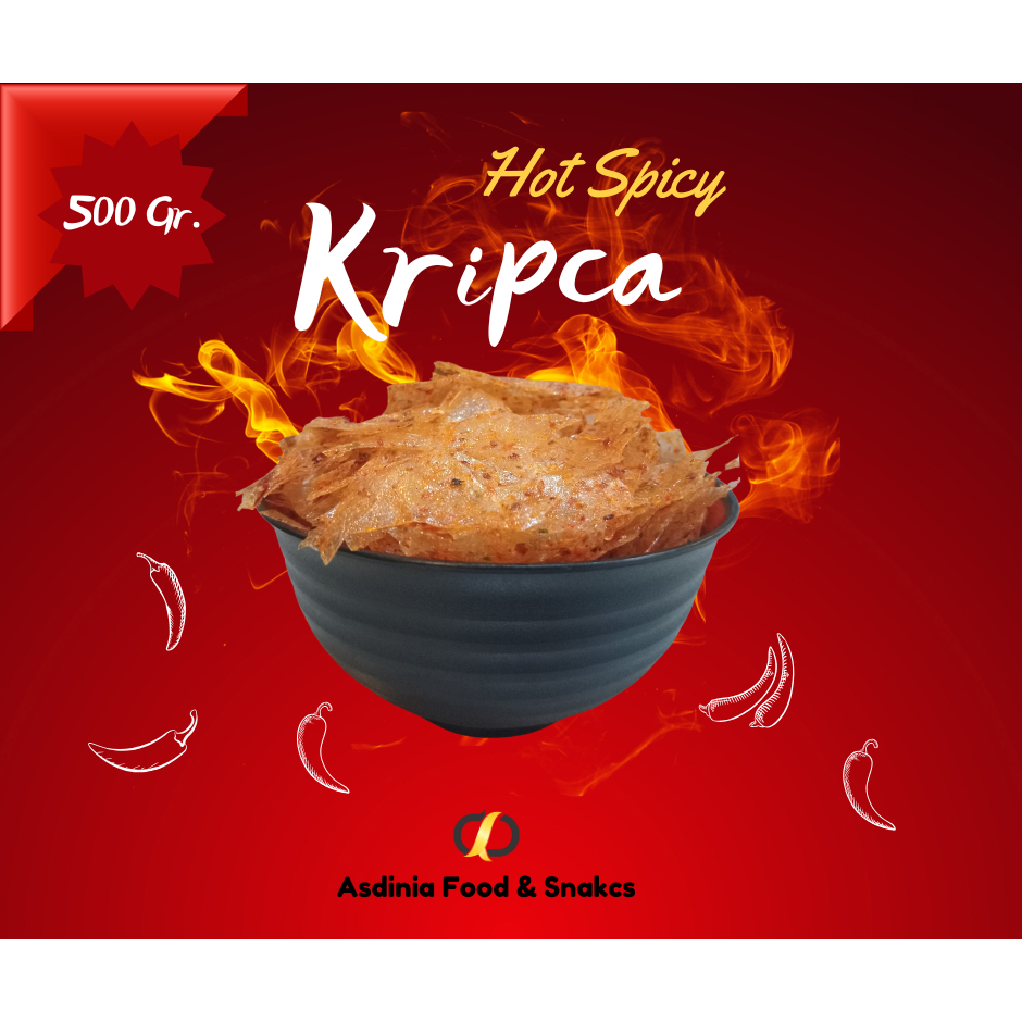 

Kripca/KeripikKaca/KeripikKacaPedas500gr