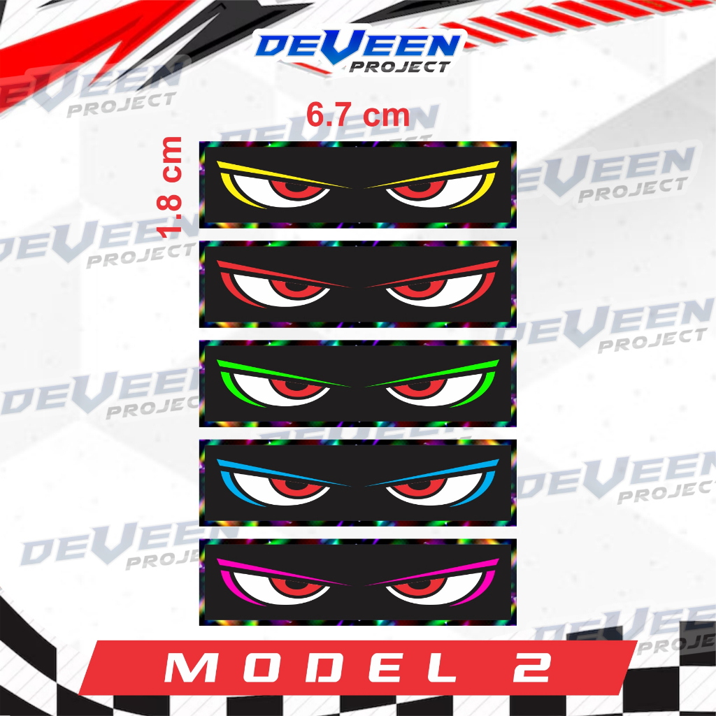 

Stiker Mata Hologram Vol 2 | Stiker Miniatur Bus / Truk | Anti Air Tinggal Tempel