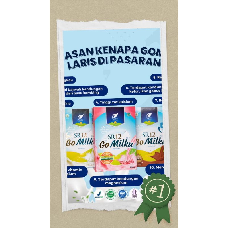 

Susu Etawa Gomilku SR12 200gr & 600g