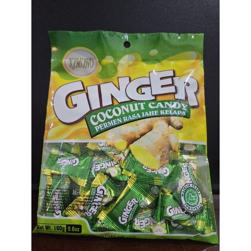 

Permen Kimono Ginger Coconut Candy 160GR