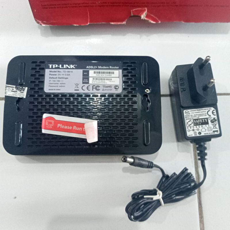 Modem Router Tp Link TD-8816