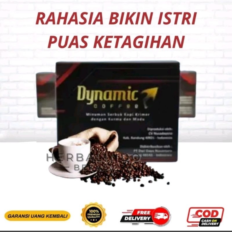 

( GARANSI TIDAK ASLI UANG KEMBALI ) Kopi Dynamic asli original herbal manjur