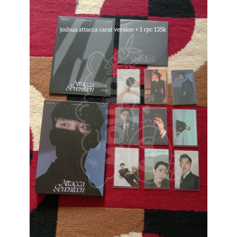 ALBUM JOSHUA SEVENTEEN ATTACCA CARAT VERSION