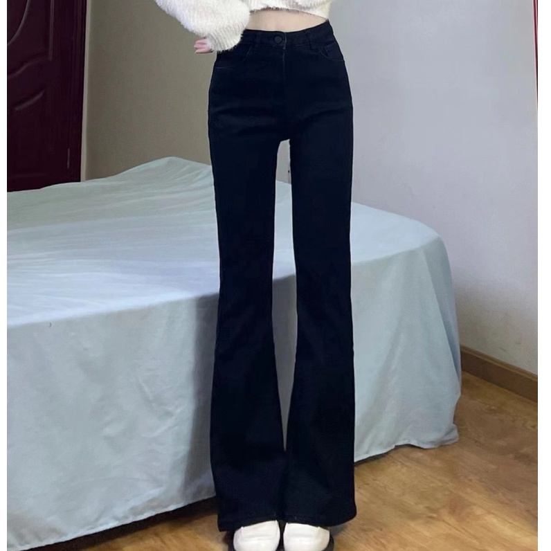 ART I1C5 COD New skinny jeans wanita high waist jeans hitam kekinian terbaru korean style import