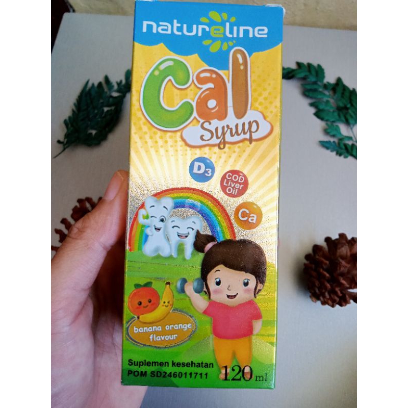 Natureline Cal syrup Vitamin tulang anak vitamin kalsium anak peninggi badan anak