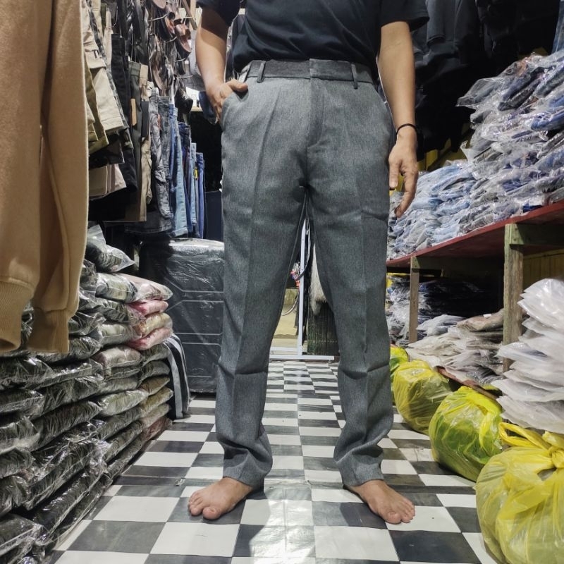 CELANA KAIN KANTOR PRIA CELANA PANJANG FORMAL STANDAR JUMBO