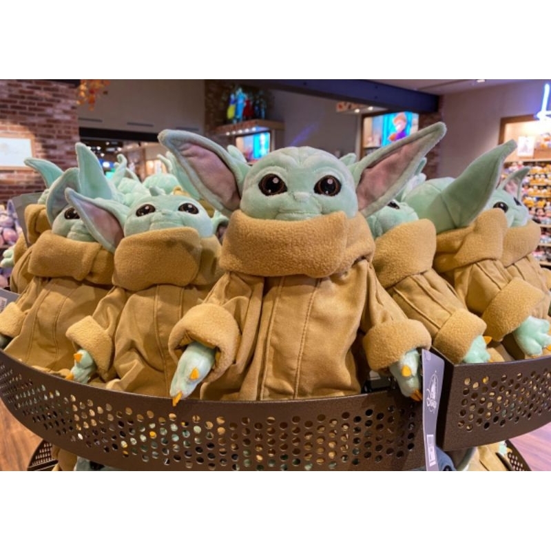 Baby Yoda Plush Spotted: Baby Yoda Plush Reappears In Disney Springs  | Baby Master Yoda Star Wars |