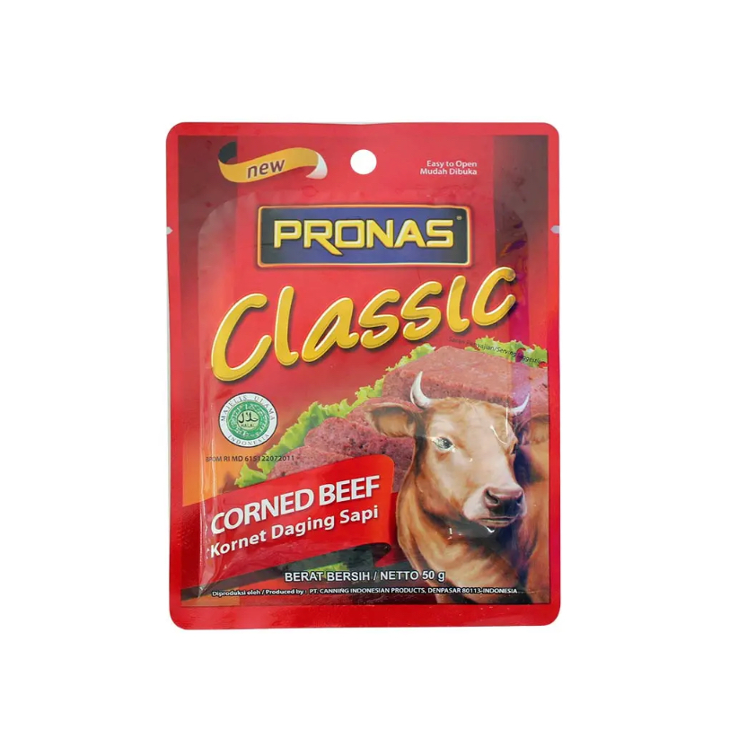 

Pronas Corned Beef Classic 50 Gram