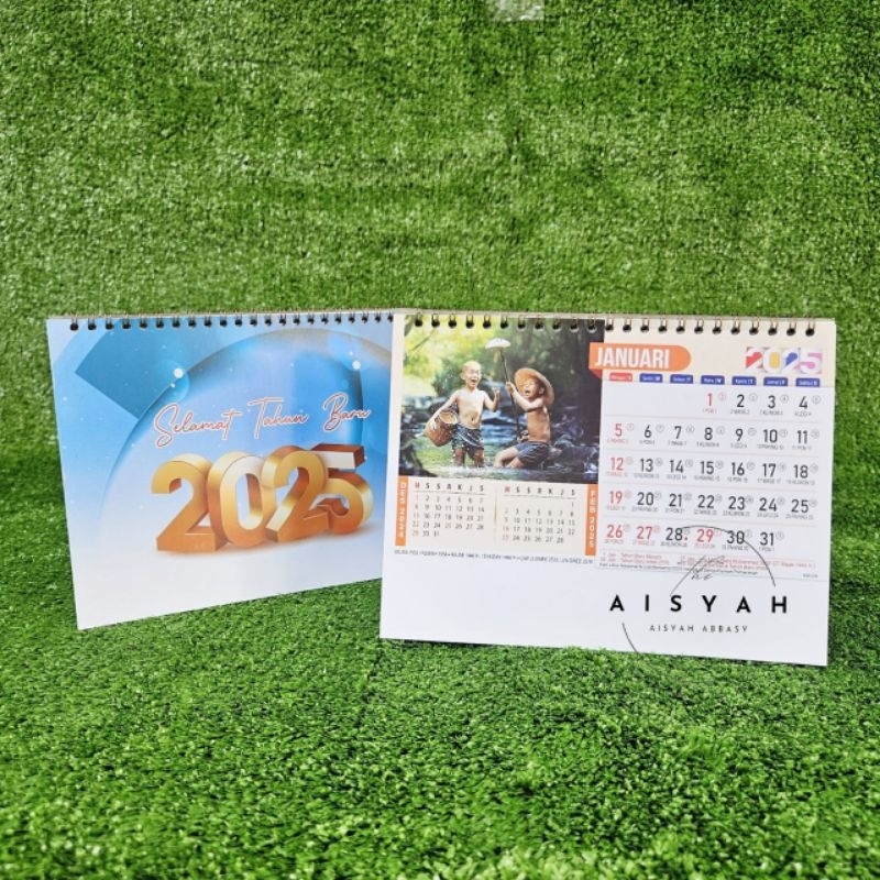 

Kalender Meja tahun 2025 km 09 kehidupan desa 21 x 16 cm (terima castume cetak merek)