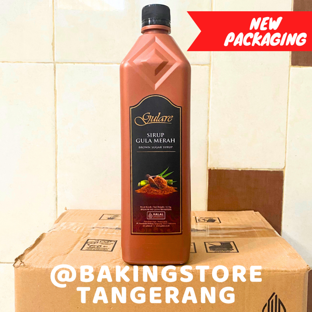 

Brown Sugar Syrup Gulare - Sirup Gula Merah Cair 1,3 Kg