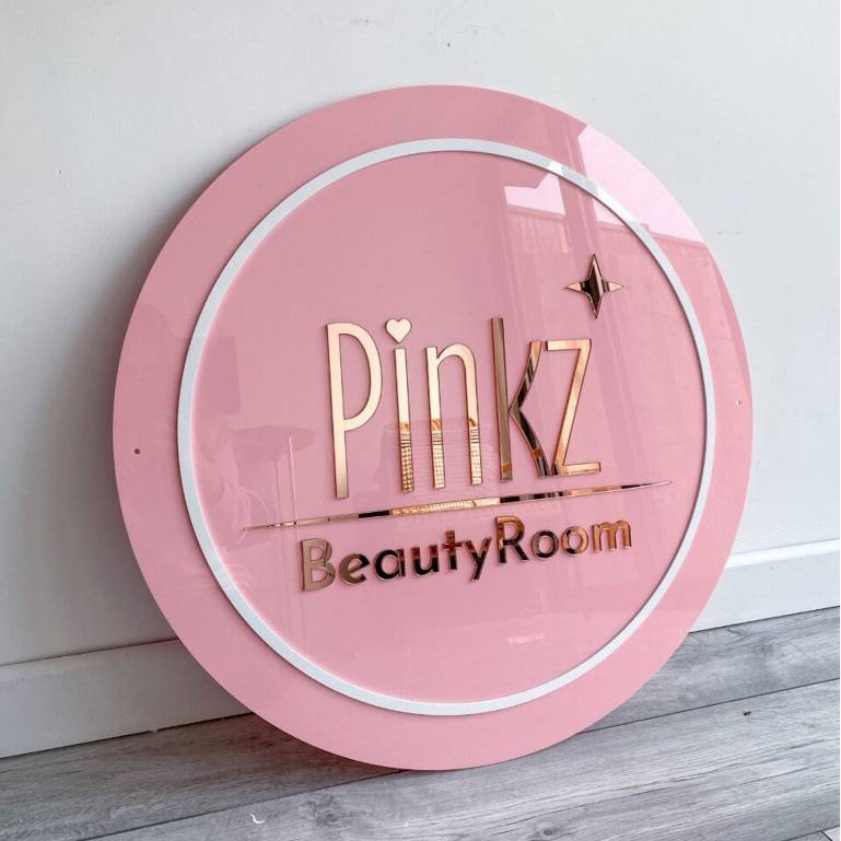 CUSTOM PAPAN LOGO BISNIS AKRILIK/ PAPAN LOGO USAHA/ PAPAN LOGO PERUSAHAAN