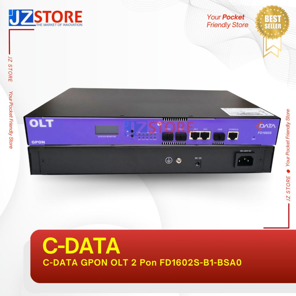 C-DATA GPON OLT 2 Pon FD1602S-B1-BSA0