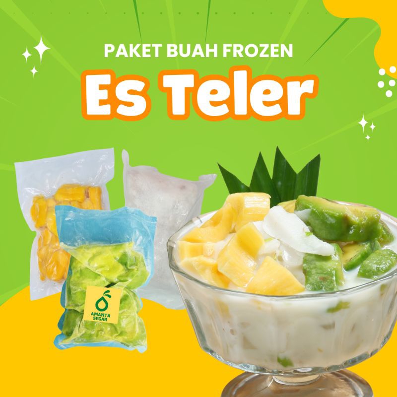

Amanta Segar Bogor | Paket Buah Frozen Es Teler Isi Paket Alpukat Nangka Kelapa Frozen Cocok Untuk Es Teler Amanta Segar