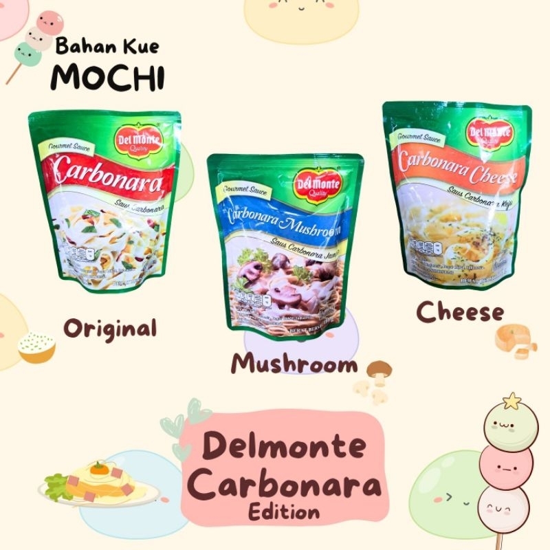 

DELMONTE Saus Carbonara 180gr - All Variant