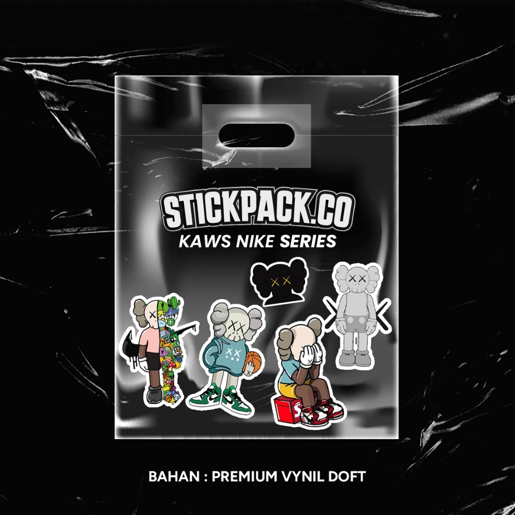 

STICKER PACK PREMIUM (KAWS NIKE SERIES)