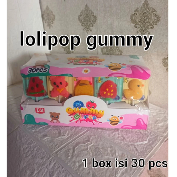 

lolipop gummy isi 30 pcs