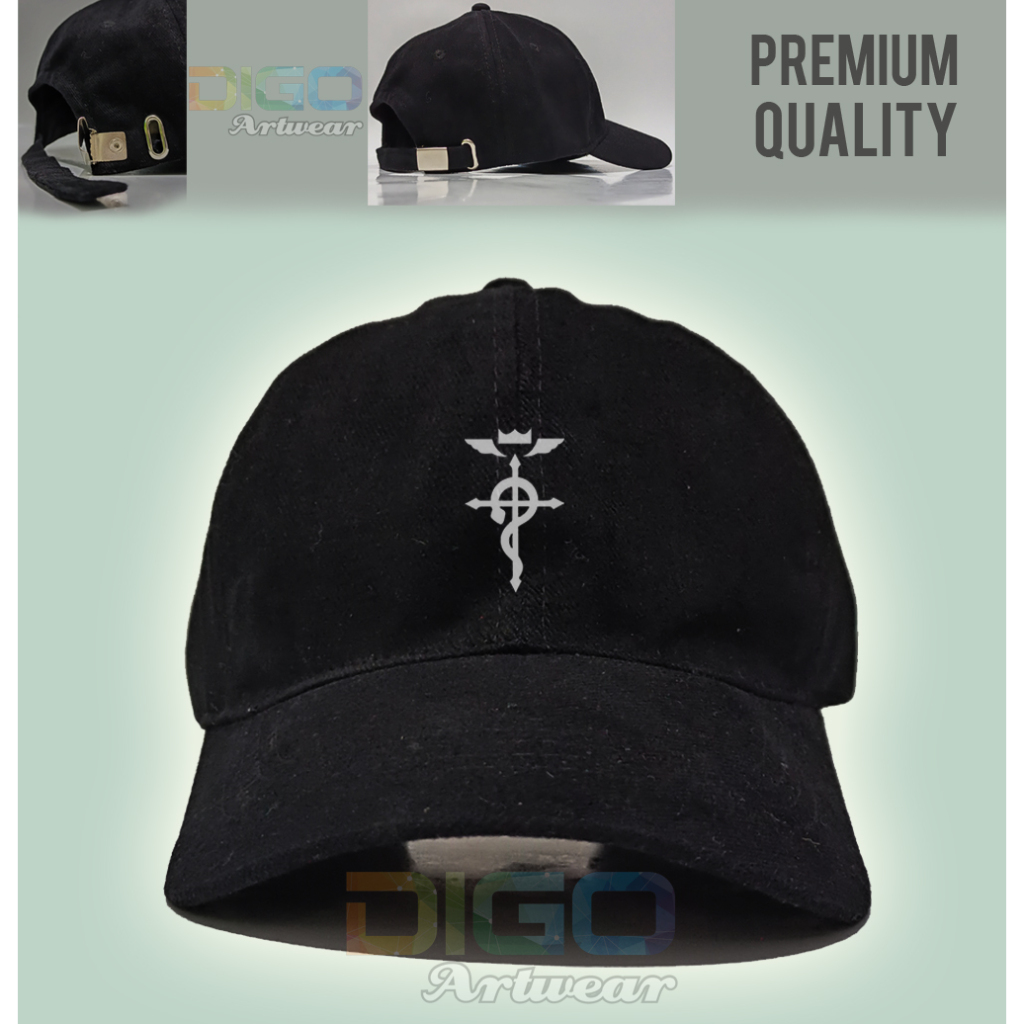 Topi FullMetal Alchemist Anime Premium Cotton