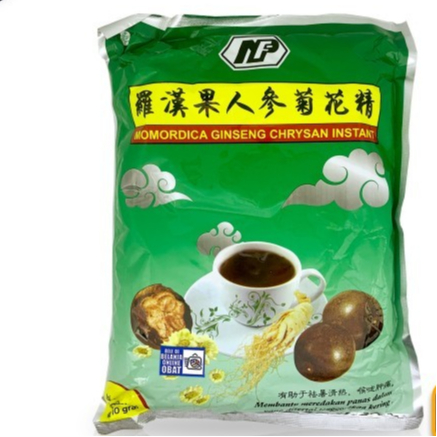 

Momordica Ginseng Chrysan Instan teh 20's