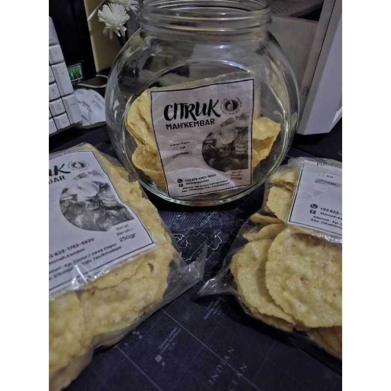 

Citruk Comring Mah'Kembar Khas Cikatomas 250grm