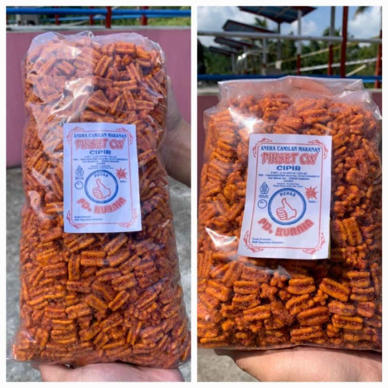 

Makanan Ringan Pedas Gurih: Cipir Pedas (CADAS) - 500gr