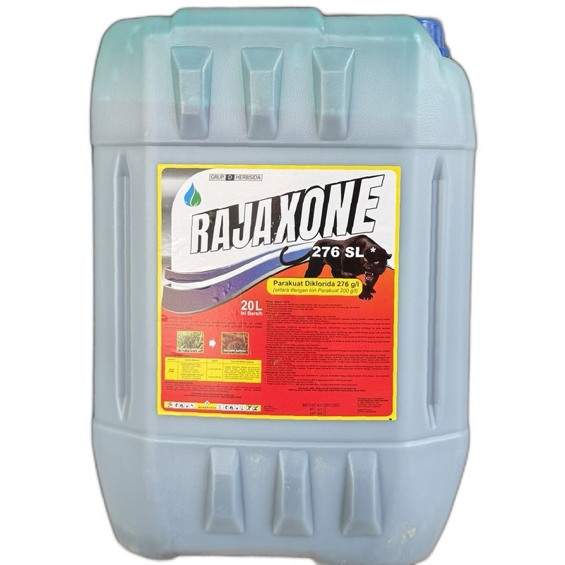 HERBISIDA RAJAXONE 276 SL 20 LITER/RACUN KONTAK PARAKUAT DIKLORIDA GULMA LEBAR DAN RUMPUT 20L