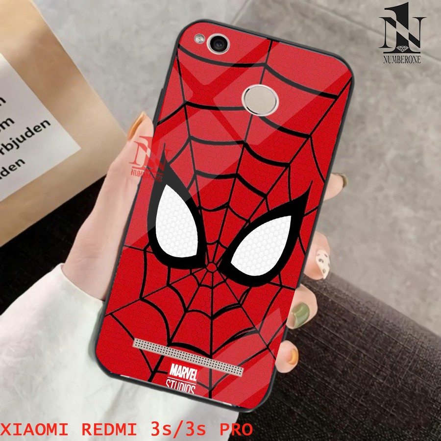 Case Xiaomi Redmi 3/3s/3s Pro [Cartoon spiderman] Aneka casing, case, kondom hp, custom case, case a