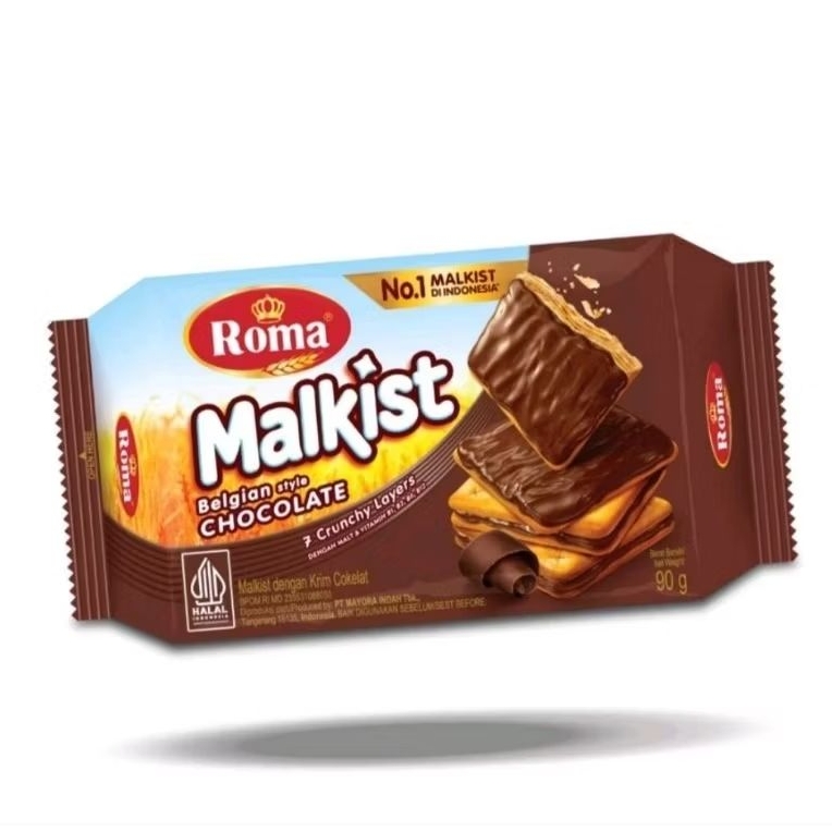 

Roma malkist Cokelat 90 gram