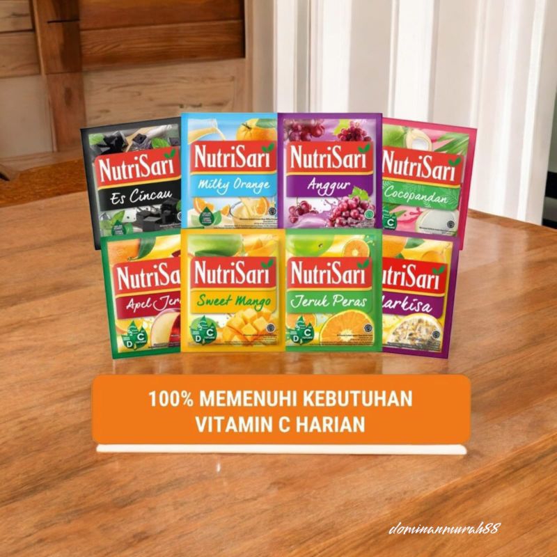 

NUTRISARI 14 GRAM ISI 10 SACHET