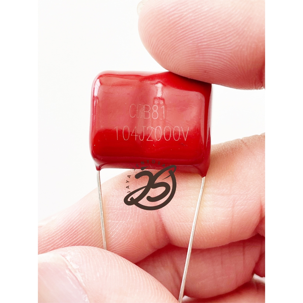 MILAR 104J 2000V MILAR 104 2000V KAPASITOR MYLAR 2000 VOLT ups