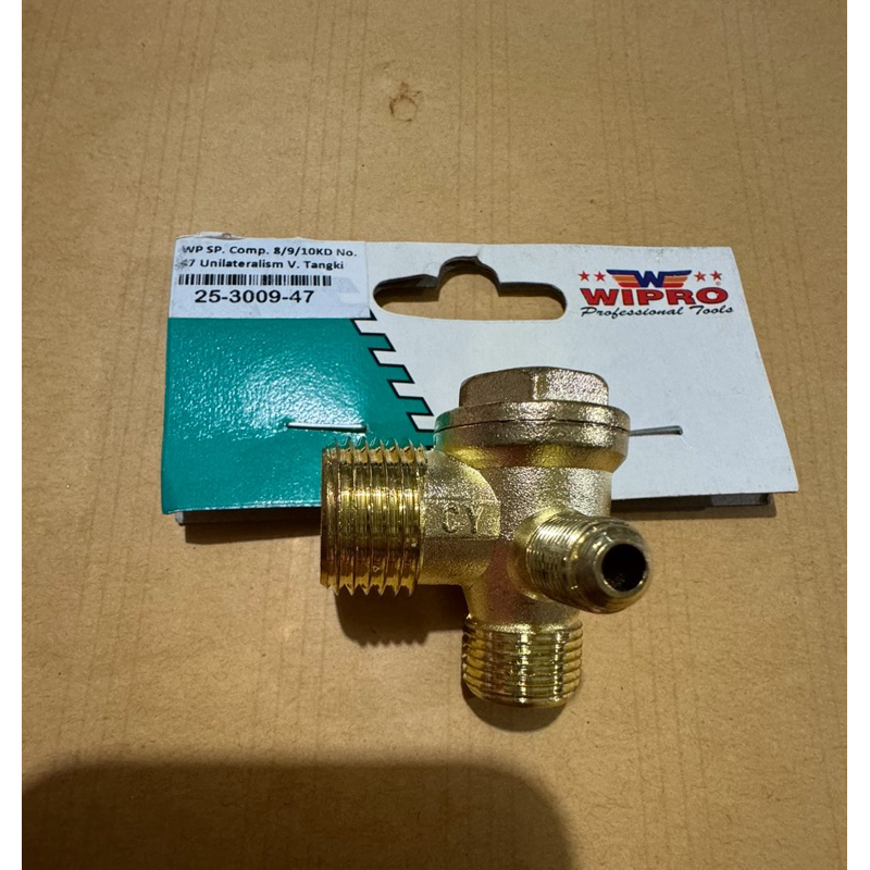 Wipro Check valve kompresor oillnes for 8 kd gemini 75 komp 9 kd gemini 240 komp 10 kd gemini 240 ko