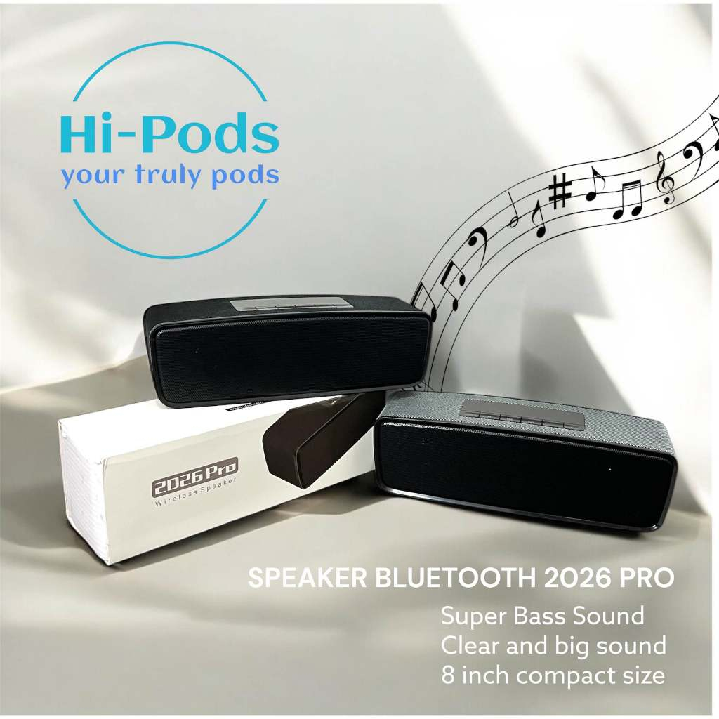 SPEAKER BLUETOOTH ULTIMATE BASS PRO 2026 - SPEAKER BLUETOOTH PORTABLE EXTRA BASS