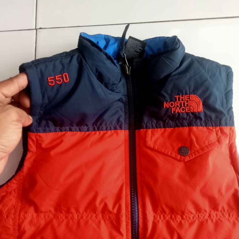 vest rompi bulu angsa vulang anak tnf the north face