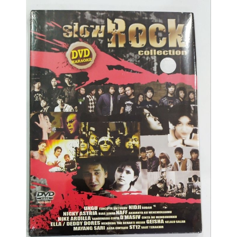 DVD SLOW ROCK COLLECTION - TERCIPTA UNTUKKU - UNGU (KARAOKE)