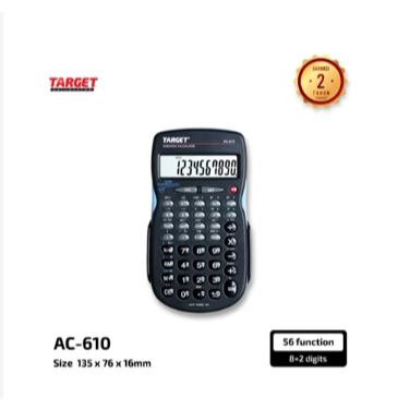 

Kalkulator Scientific Target AC-610 - Kalkulator Target