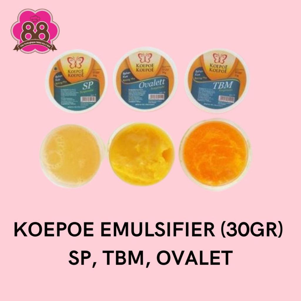 

KOEPOE EMULSIFIER KECIL 30 GR SP TBM OVALET