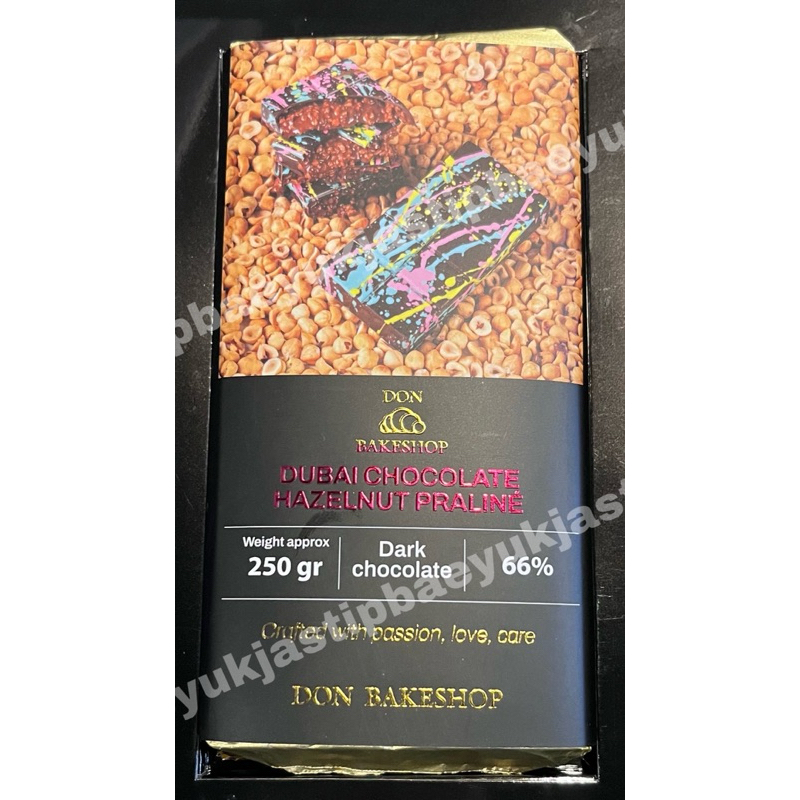 

[PRE ORDER 1 HARI] Coklat Dubai Don Bakeshop