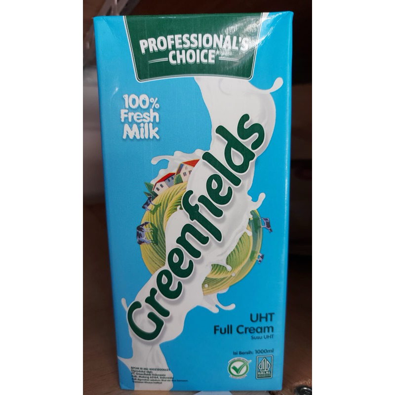 

Susu UHT Full Cream Greenfields 1 liter