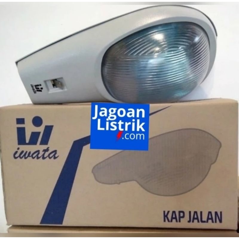 Set Kap Lampu Jalan PJU IWATA lengkap Lampu Mercury Iwata ML 250Watt