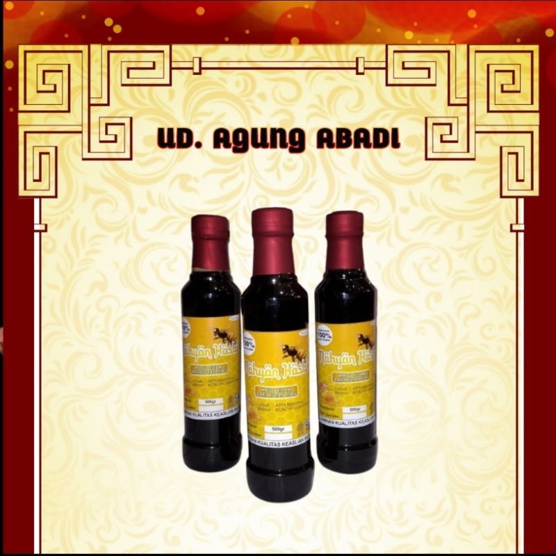 

NAHYAN HASBI MADU HITAM AKASIA ASLI (MURNI) 500gr