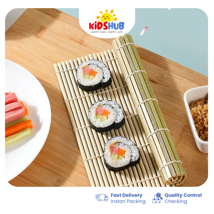 Sushi Roll Matt Gulungan Bamboo Sushi Mat Plastik Sushi Mat Plastik Cetakan Sushi