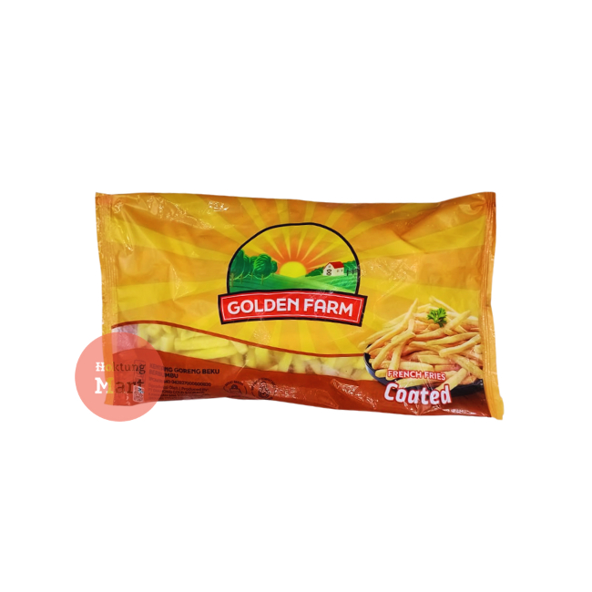 

Golden Farm French Fries Batter Coated 1KG / Kentang Goreng Berbumbu
