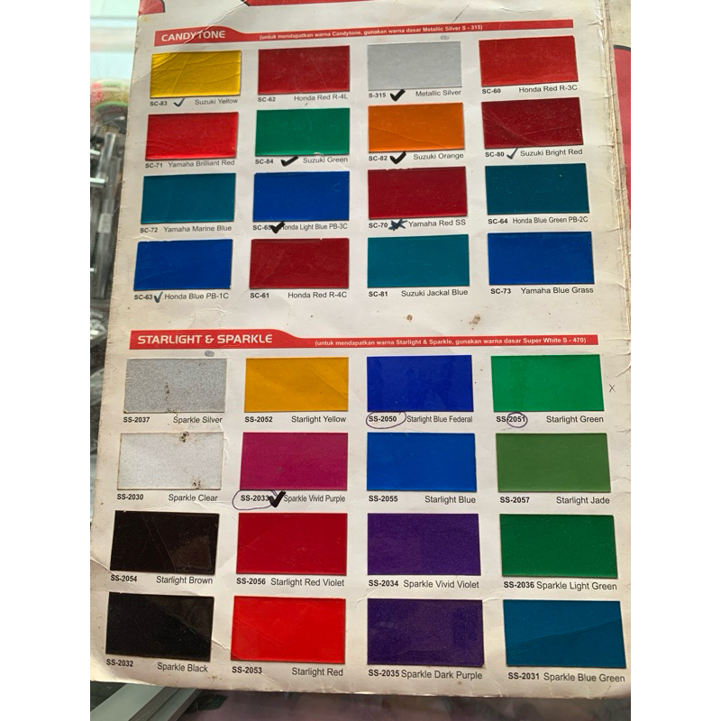 SUZUKA SPARKLE VIVID PURPLE 200ml || Bisa cek shopee video atau live untuk tau lebih detail warnanya