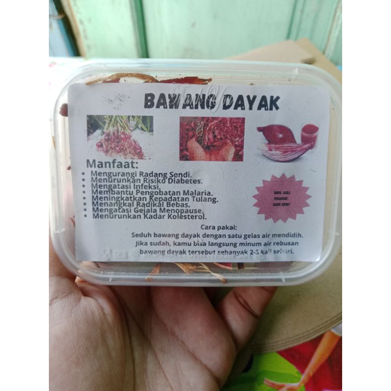 

Bawang Dayak Kering Ramuan Herbal