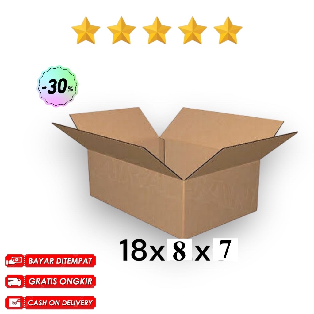 

kardus ukuran 18x8x7 Kardus Packing - Karton Box Dus Packaging Polos Murah/ karton/kotak ulang tahun/kardus kecil/ kotak hampers /kardus grosir /kardus diskon /kardus murah/ kardus tempat botol