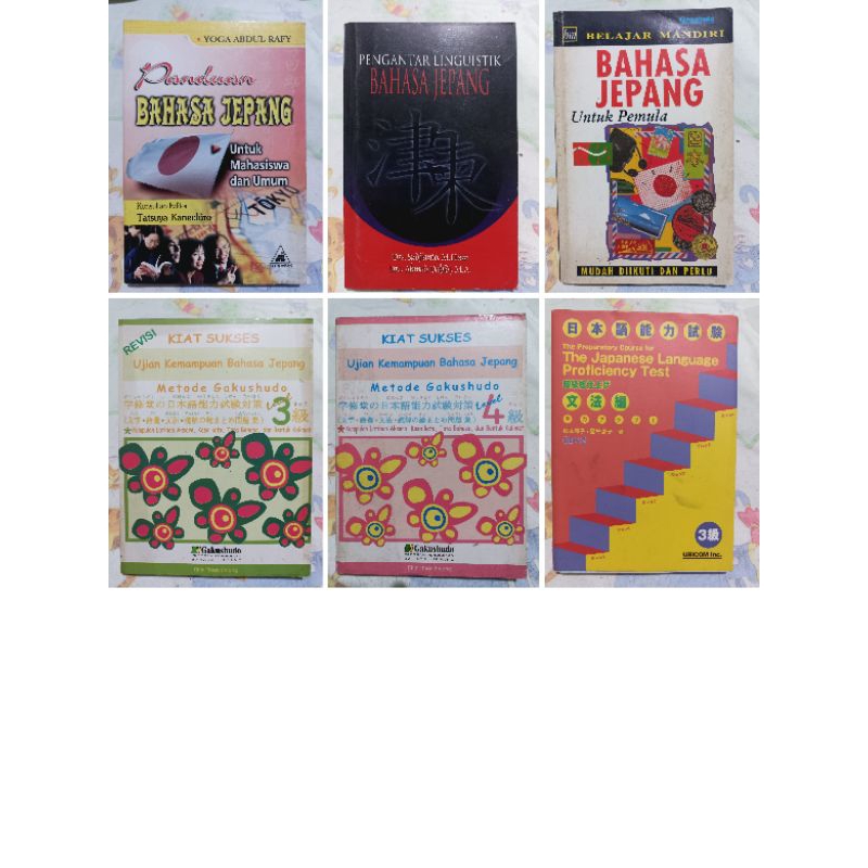 Buku Sastra Jepang # Panduan Bahasa Jepang # Metode Gakushudo # Pengantar Linguistik Bahasa Jepang #