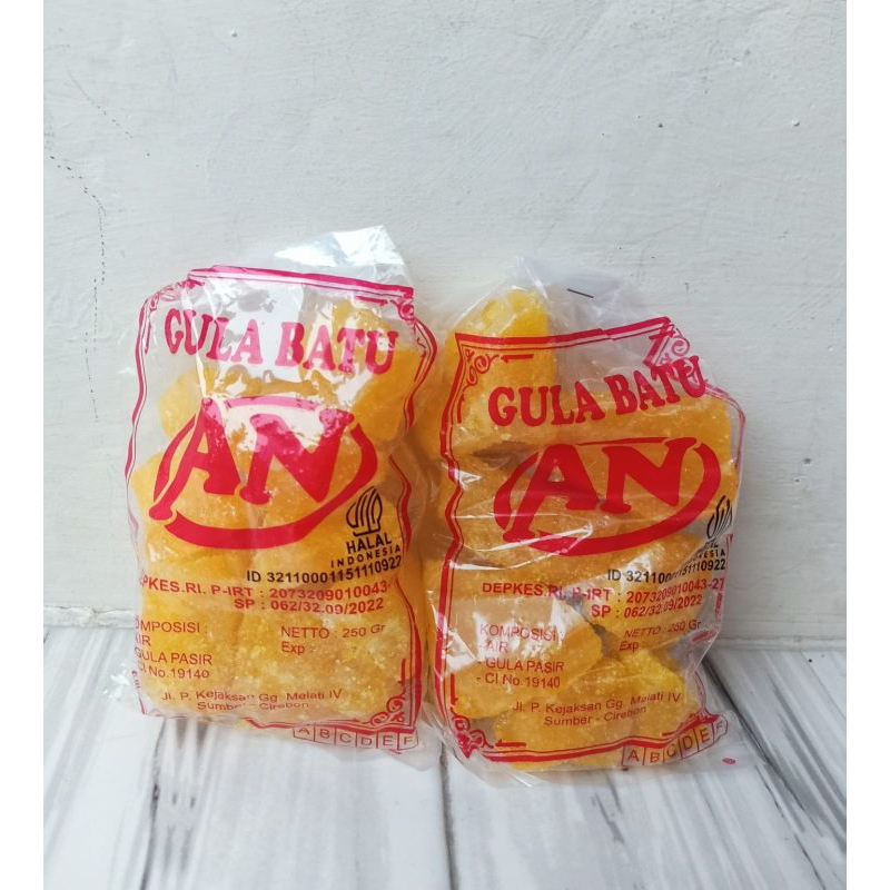 

Gula Batu khas cirebon, Termurah