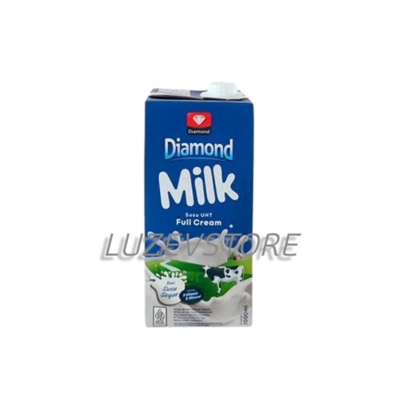 

SUSU UHT DIAMOND 1 LITER FULL CREAM 100% ORIGINAL,