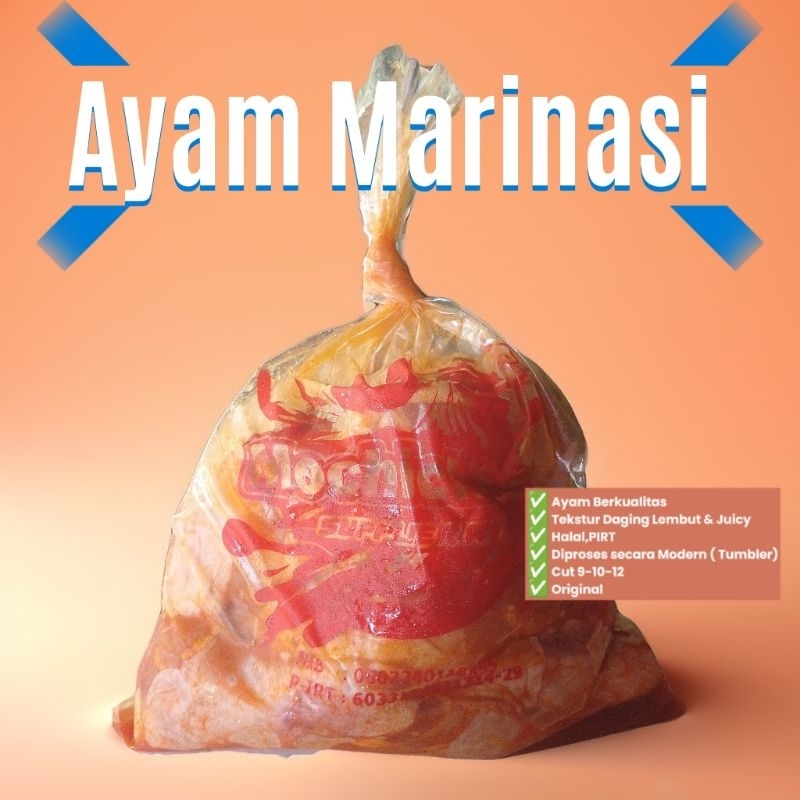 

Ayam marinasi fried Chicken 1kg